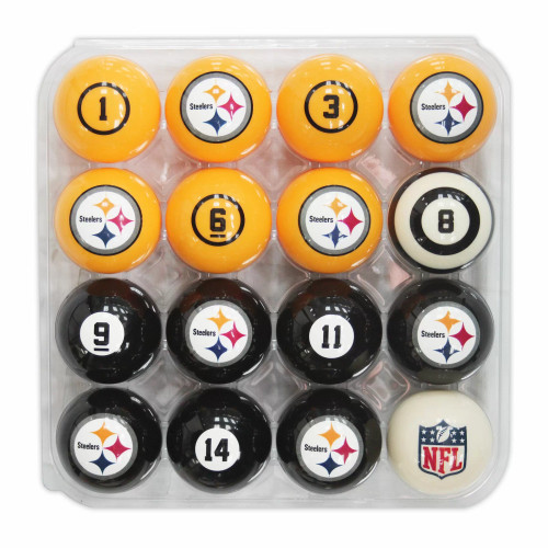 Imperial Pittsburgh Steelers Pool Ball Set