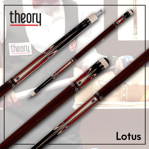 Theory Lotus Red Carom Cue Theory Lotus Red Carom Cue