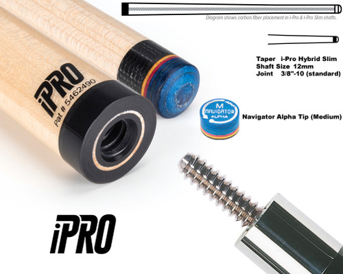 McDermott i-Pro Slim Black Collar 12mm Shaft - 3/8x10 McDermott i-Pro Slim Black Collar 12mm Shaft - 3/8x10
