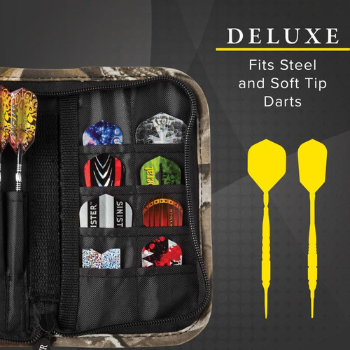 Casemaster Deluxe Camouflage Dart Case Casemaster Deluxe Camouflage Dart Case
