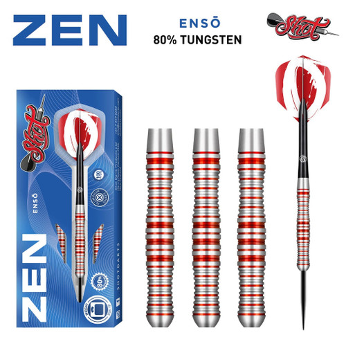 Shot Darts Zen Enso Steel Tip Darts 23g