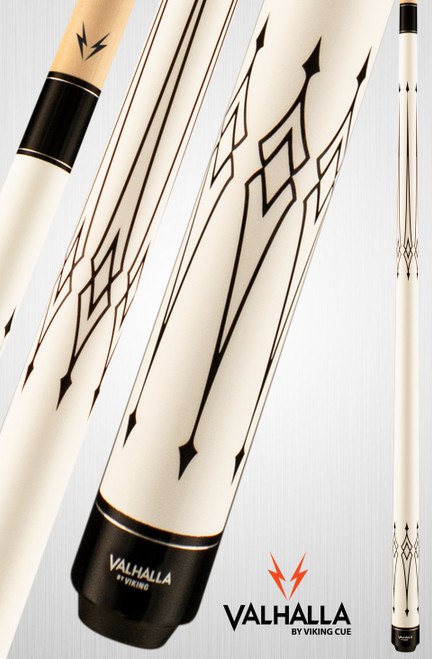 Valhalla VA221 White Graphic Maple Cue