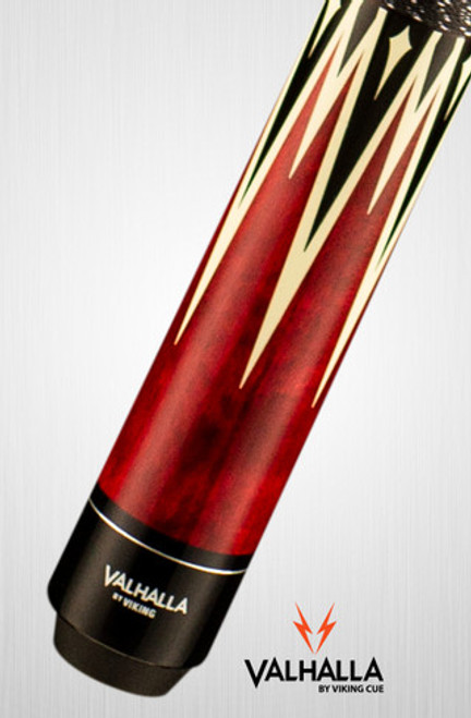Valhalla VA303 Red Graphic with Linen Wrap Cue Valhalla VA303 Red Graphic with Linen Wrap Cue