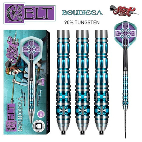 Shot Darts Celt Boudicca Steel Tip Darts 24g