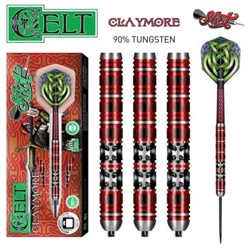 Shot Darts Celt Claymore Steel Tip Darts 25g