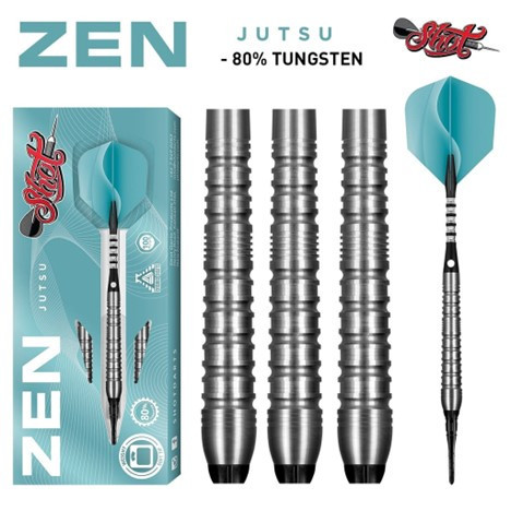 Shot Darts Zen Jutsu Steel Tip Darts 25g