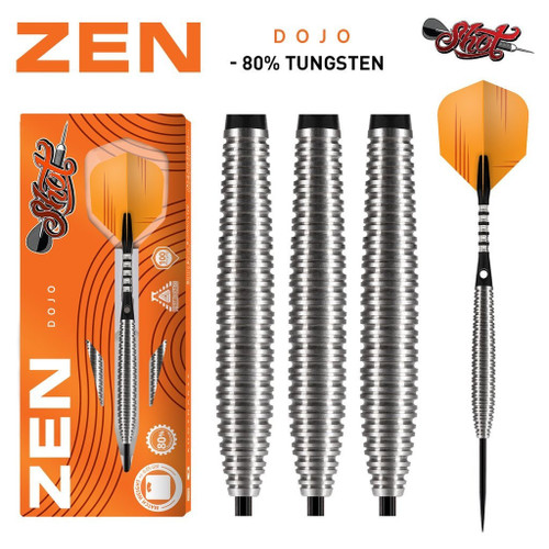 Shot Darts Zen Dojo Steel Tip Darts 25g