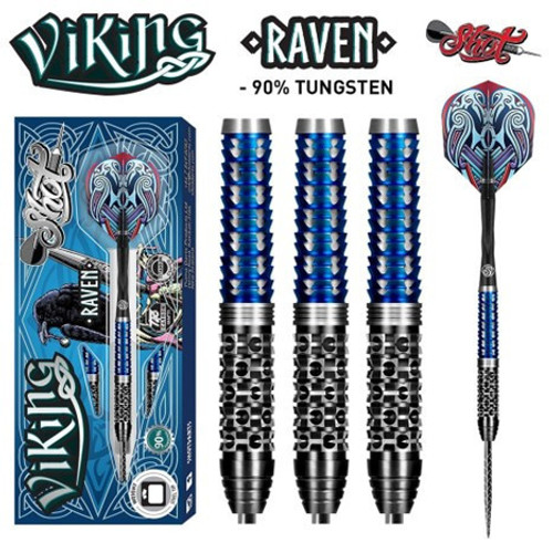 Shot Darts Viking Raven Steel Tip Darts 25g