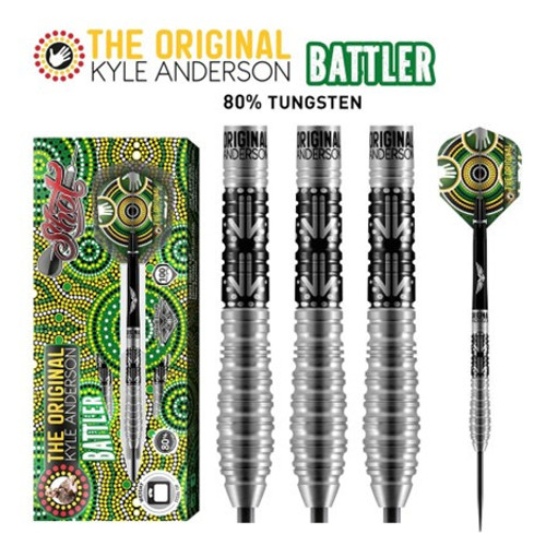 Shot Darts Kyle Anderson Battler Steel Tip Darts 24g