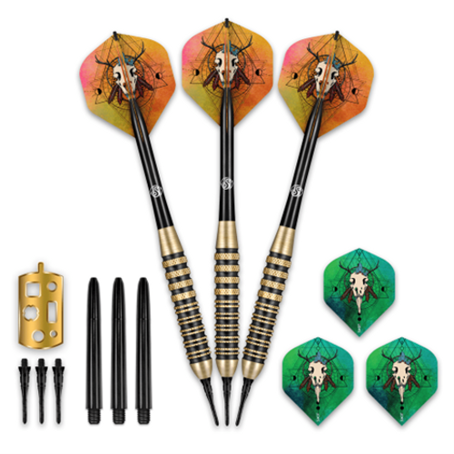 Shot Darts Talisman Brass Soft Tip Darts 18g Shot Darts Talisman Brass Soft Tip Darts 18g
