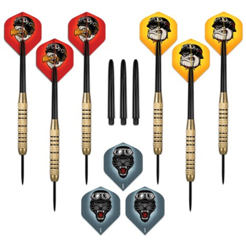 Shot Darts Duel Brass Steel Tip Darts 18g Shot Darts Duel Brass Steel Tip Darts 18g