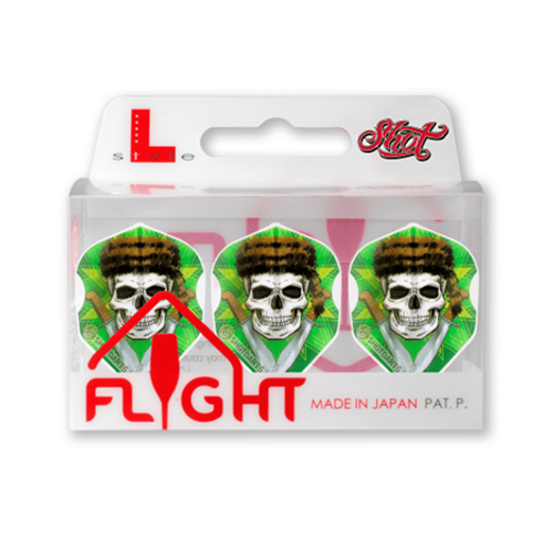 Shot Darts Wild Frontier Trapper Trio Flight Pack - L Style