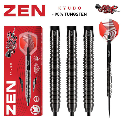 Shot Darts Zen Kyudo Steel Tip Darts 26g