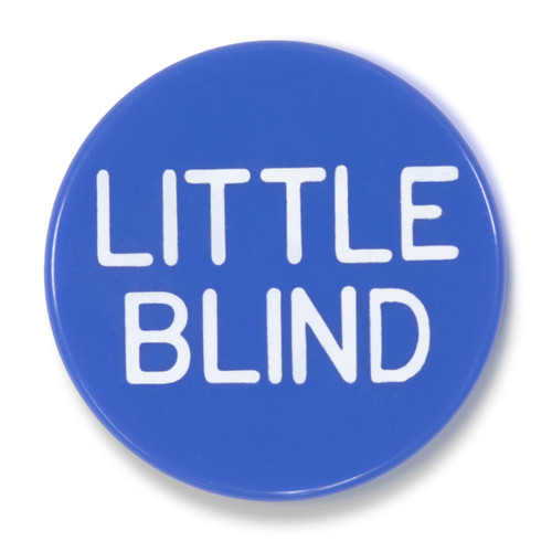 Little Blind Button - 1.25" Diameter