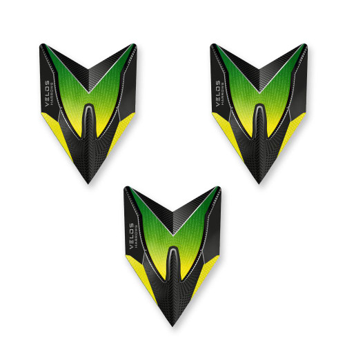 Harrows Velos Black & Yellow Flight