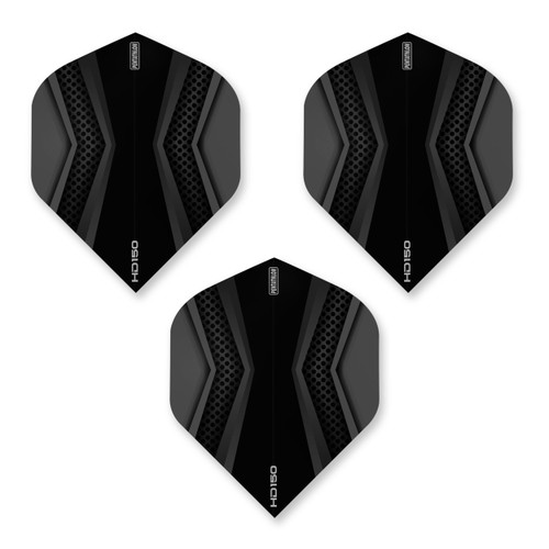 Dart World Pentathlon HD 150 Black & Grey Flight