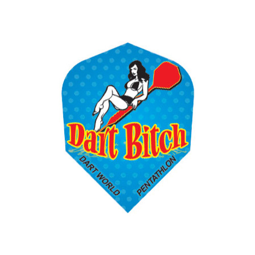 Dart World Pentathlon Pin Up Girl Flight