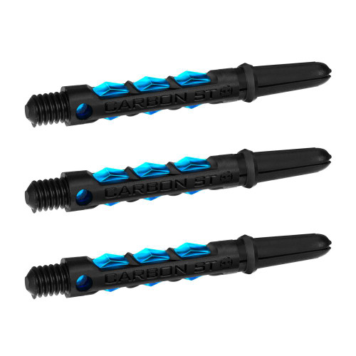 Dart World Carbon ST Black & Aqua Shaft - Midi