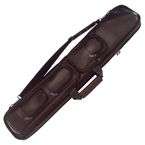 PEKREWS Pool Cue Case 4x4 Pool Stick Bag with Backpack Straps Soft Billiard