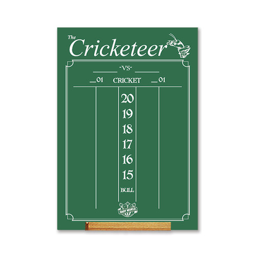 Dart World Cricketeer Large Green Chalkboard