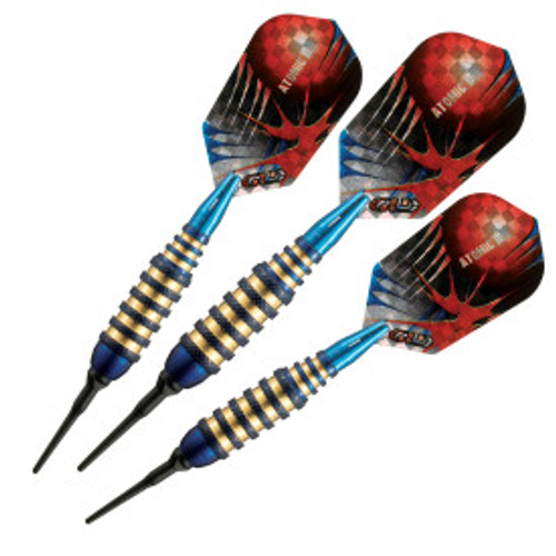 Great Lakes Dart Viper Atomic Bee Blue Soft Tip Darts 16g