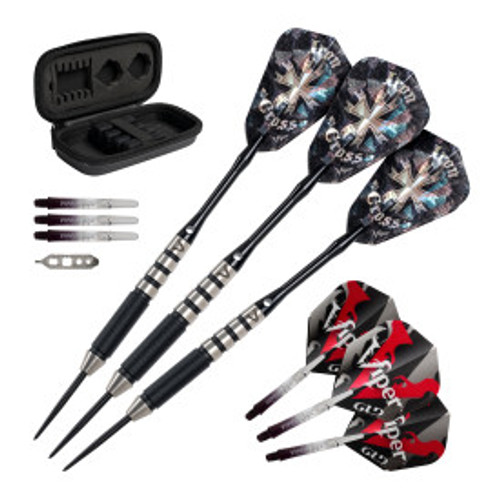 Great Lakes Dart Viper Desperado Iron Cross Steel Tip Darts 24g