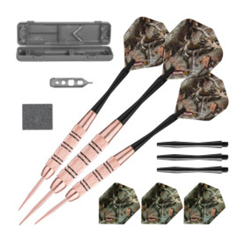 Great Lakes Dart Fat Cat Realtree Hardwoods HD Steel Tip Darts 23g