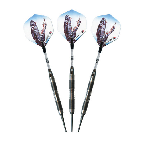 Great Lakes Dart Elkadart Black Mamba Soft Tip Darts 18g