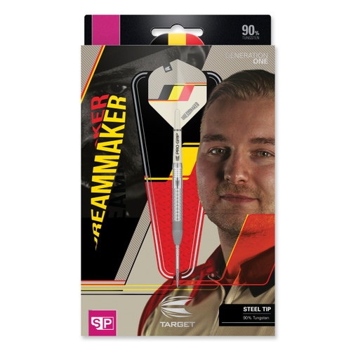 Target Dimitri Van Den Bergh G1 Steel Tip Darts 25g Target Dimitri Van Den Bergh G1 Steel Tip Darts 25g