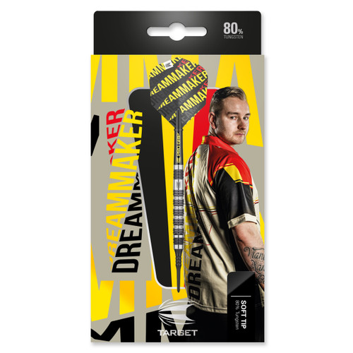 Target Dimitri Van Den Bergh Soft Tip Darts 20g Target Dimitri Van Den Bergh Soft Tip Darts 20g