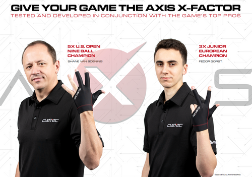 Cuetec Axis Billiard Glove - Navy