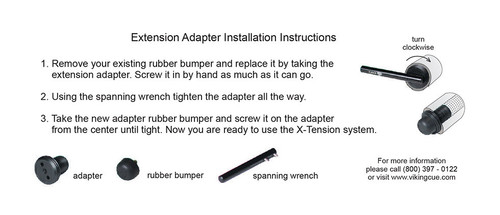 Viking Butt Extension - 11" Viking Butt Extension - 11"