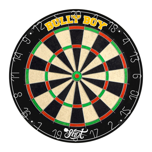 Shot Darts Michael Smith 'Bully Boy' Bristle Dartboard Shot Darts Michael Smith 'Bully Boy' Bristle Dartboard