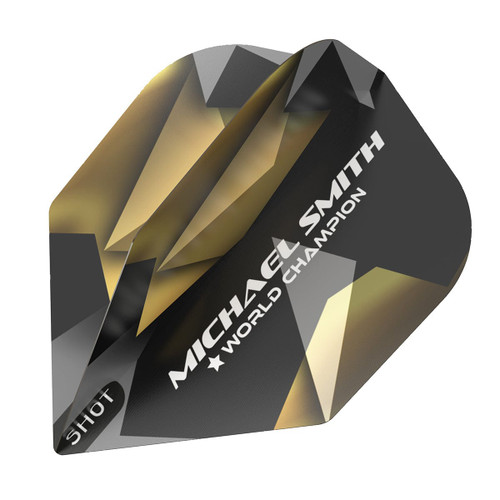 Shot Darts Michael Smith Believe Flights - Small Standard Shot Darts Michael Smith Believe Flights - Small Standard