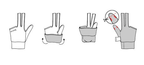 Becue Y Glove - Red Becue Y Glove - Red