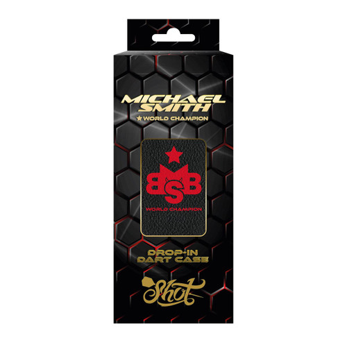 Shot Darts Michael Smith World Champion Drop In Dart Case Shot Darts Michael Smith World Champion Drop In Dart Case
