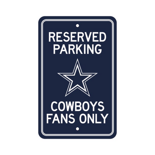 Dallas Cowboys 13 x 20 Fan Zone Metal Sign