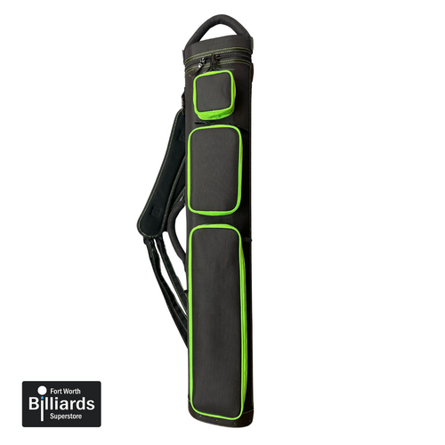 JB Cases 4B/8S Hard Case - Black/Green