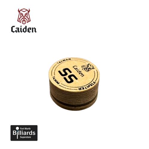 Caiden Fighter Cue Tip - Brown (Single) Caiden Fighter Cue Tip - Brown (Single)