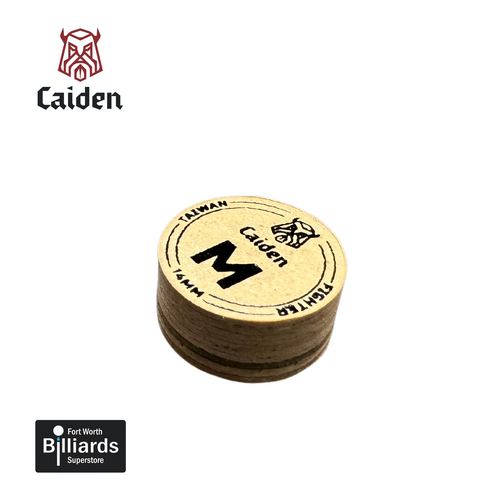 Caiden Fighter Cue Tip - Brown (Single) Caiden Fighter Cue Tip - Brown (Single)