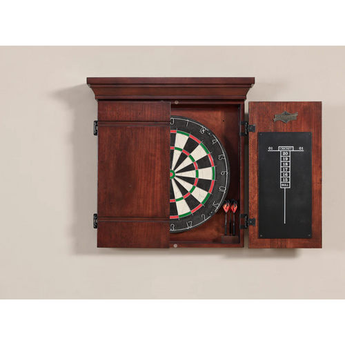 American Heritage Athos Dartboard Cabinet in Espresso American Heritage Athos Dartboard Cabinet in Espresso