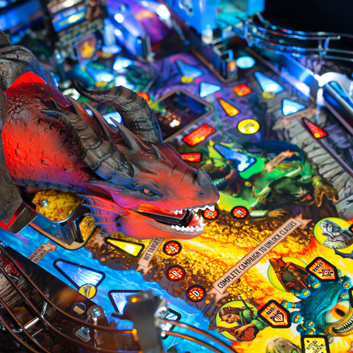 Stern Dungeons & Dragons: The Tyrant's Eye Pro Pinball Machine Stern Dungeons & Dragons: The Tyrant's Eye Pro Pinball Machine