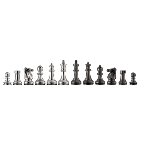 3.75" King Bobby Fischer Metal Ultimate Chess Pieces