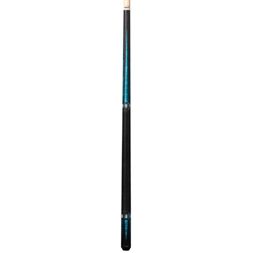 K2 KL172 4-Point Matte Black & Teal Cue w/ 11.75mm LD Shaft