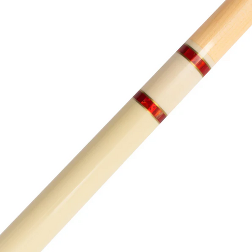 Meucci White BMC Red Glass Rose Cue