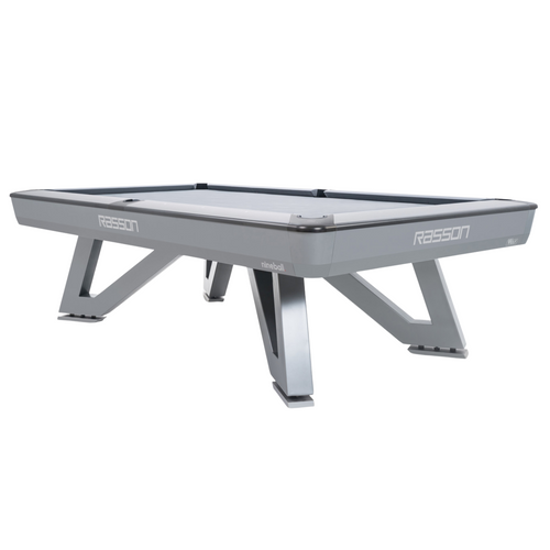 Rasson Wolf Pool Table in Silver Fluorocarbon