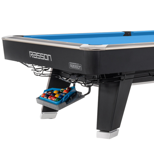 Rasson Acurra Pool Table in Strong Black
