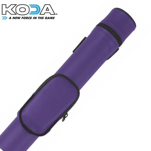 Koda Round 1B/1S Hard Cue Case w/ Silk Sleeve - Purple