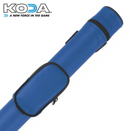 Koda Round 1B/1S Hard Cue Case w/ Silk Sleeve - Blue