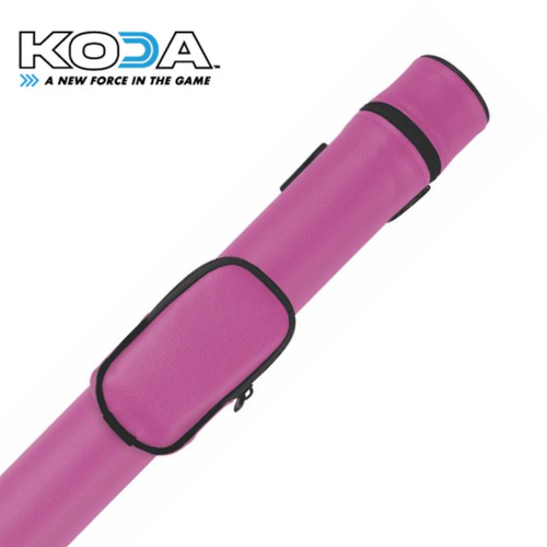 Koda Round 1B/1S Hard Cue Case w/ Silk Sleeve - Pink